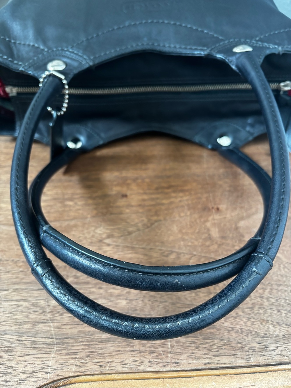 Coach Legacy Black Bleeker Tote and Legacy Wallet - Picture 6 of 14